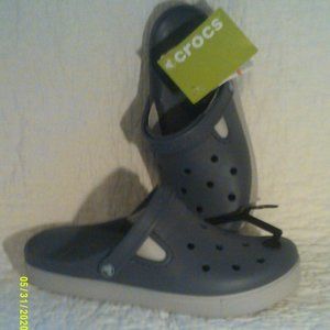 Brand New Gray CROCS Size 8 Men's- Size 10 Women's